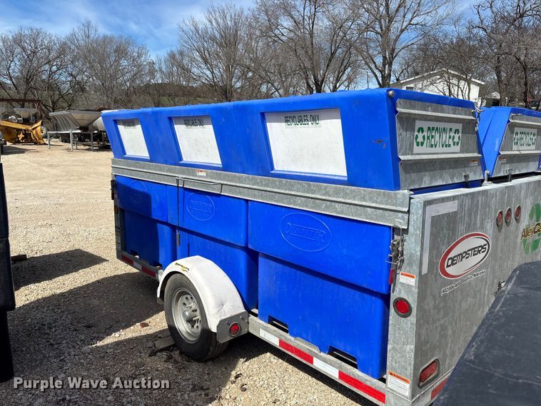 image for item FI0857 2017 Alley Cat 17018  recycling trailer