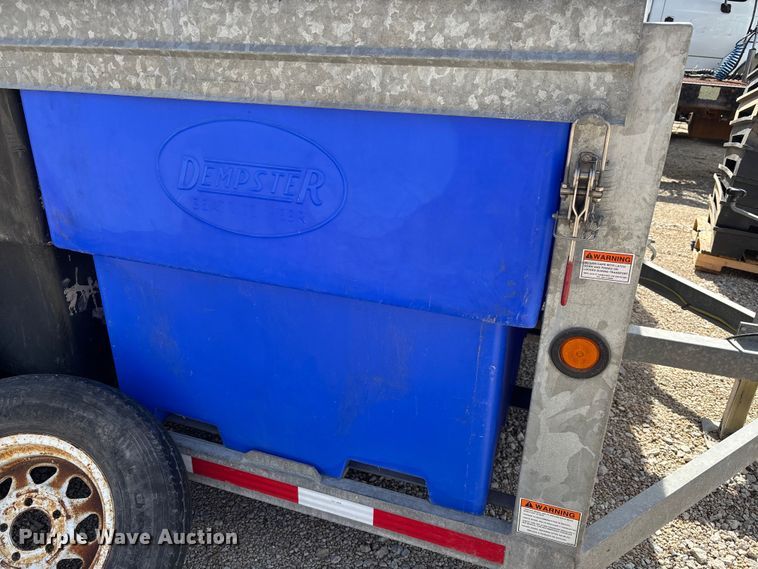image for item FI0857 2017 Alley Cat 17018  recycling trailer