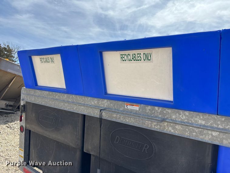 image for item FI0857 2017 Alley Cat 17018  recycling trailer