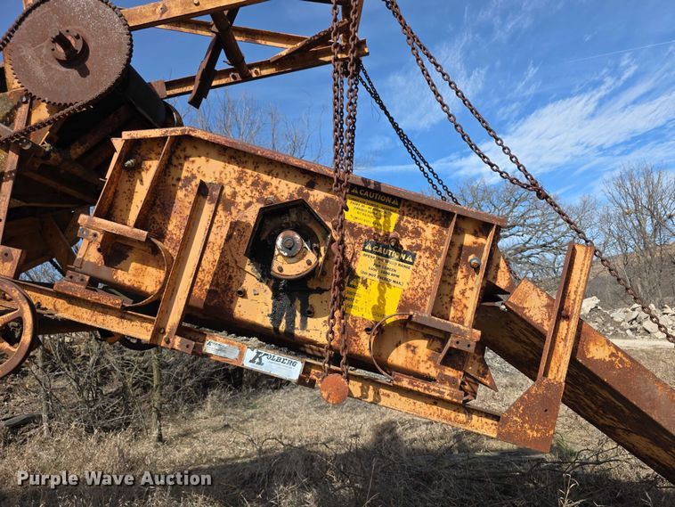 image for item FI0859 Kolberg  224-P vibrating rock screen