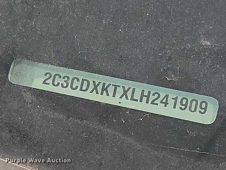 image for item FI0862 2020 Dodge Charger Police 