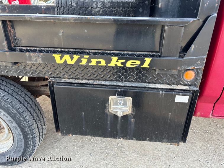 image for item FI0868 1994 Ford F350 XL flatbed pickup truck