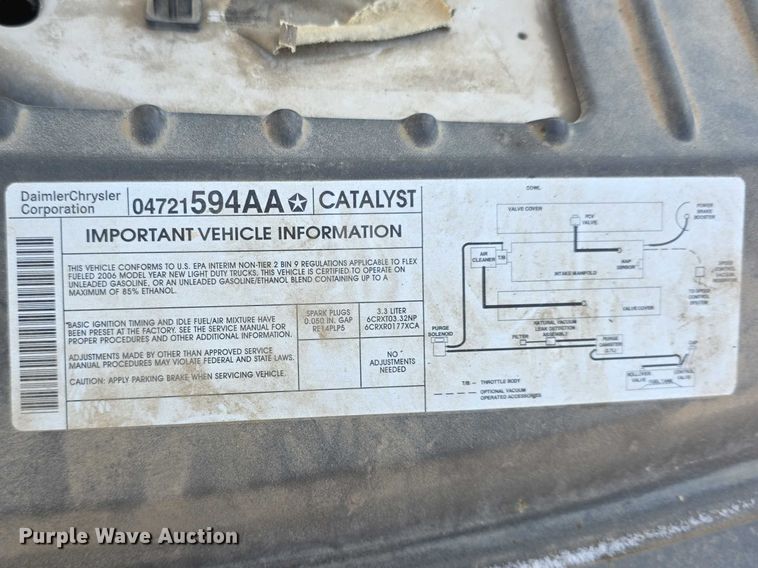 image for item FI0930 2006 Dodge Grand Caravan van