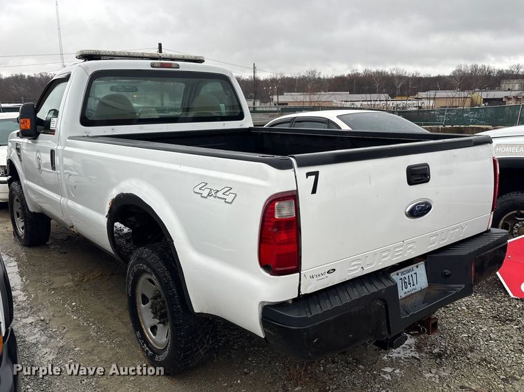 image for item FK1250 2008 Ford F250 Super Duty pickup truck