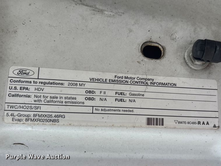 image for item FK1251 2008 Ford F250 Super Duty pickup truck