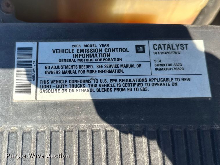 image for item FK1820 2008 Chevrolet Tahoe Police SUV