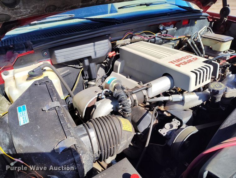 image for item IH9456 1993 Chevrolet Cheyenne 3500 dump flatbed pickup truck