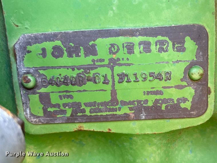 image for item NK9044 1972 John Deere 4020 tractor