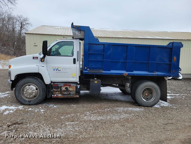 image for item NK9869 2004 GMC C8500 dump truck