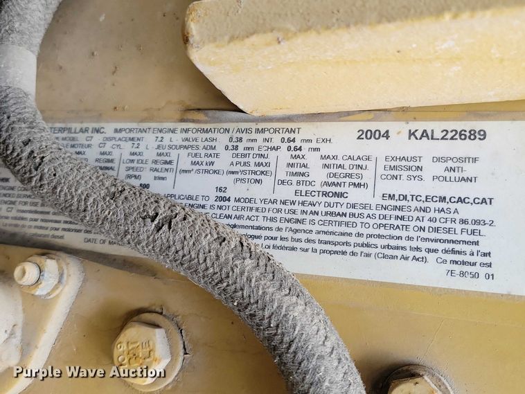 image for item NK9869 2004 GMC C8500 dump truck