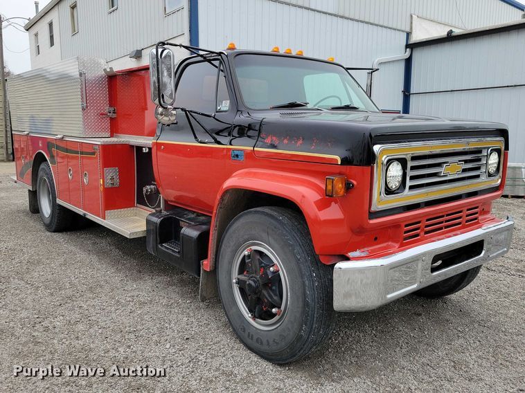 image for item NK9892 1980 GMC pumper fire truck