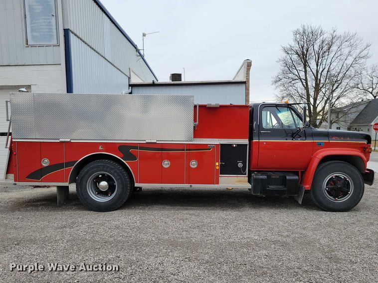 image for item NK9892 1980 GMC pumper fire truck