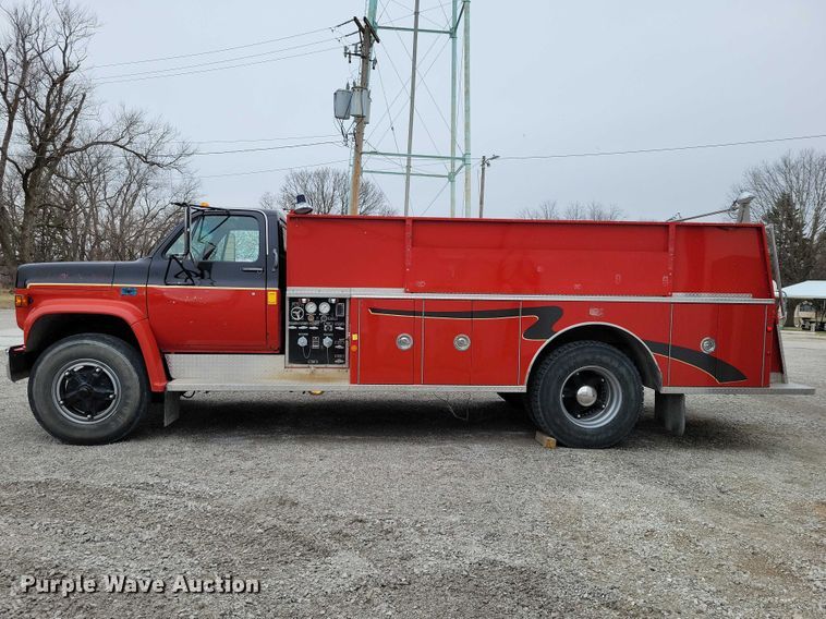 image for item NK9892 1980 GMC pumper fire truck