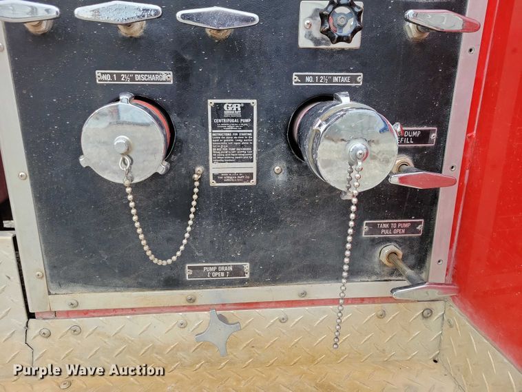 image for item NK9892 1980 GMC pumper fire truck