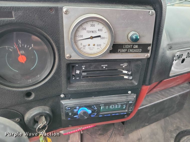 image for item NK9892 1980 GMC pumper fire truck