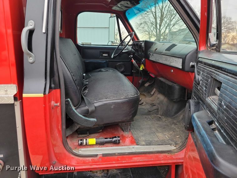 image for item NK9892 1980 GMC pumper fire truck