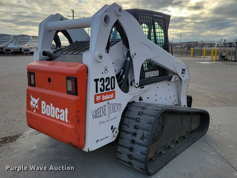 image for item NK9894 2008 Bobcat  T320 tracked skid steer loader