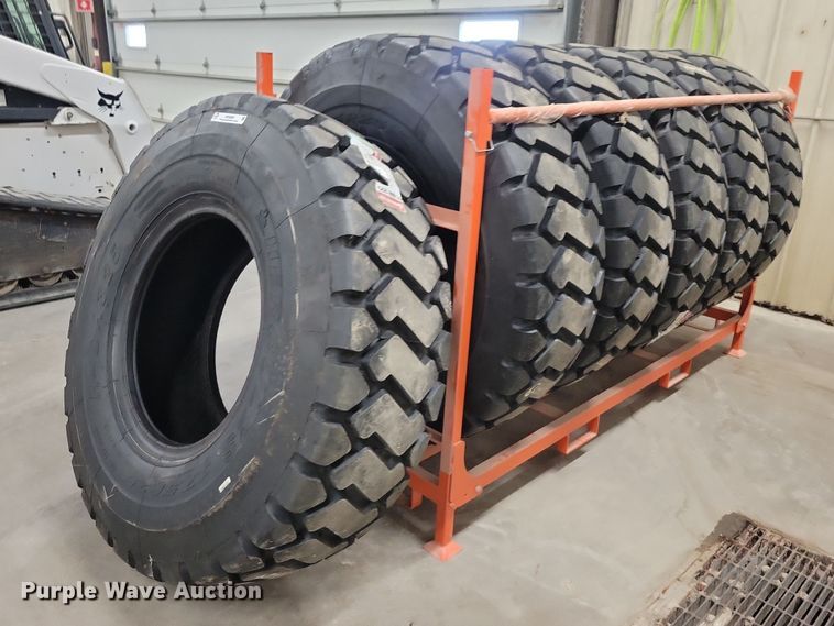 image for item NK9895 (6) Hercules HDR 325 17.5R25 motor grader tires