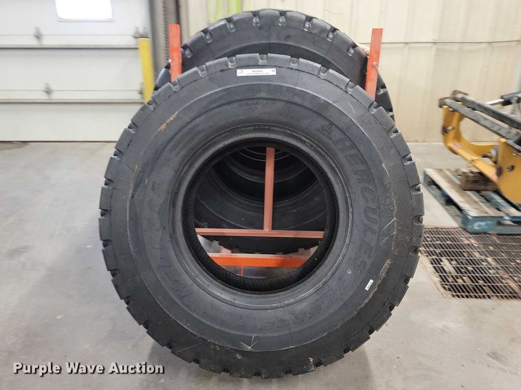image for item NK9895 (6) Hercules HDR 325 17.5R25 motor grader tires