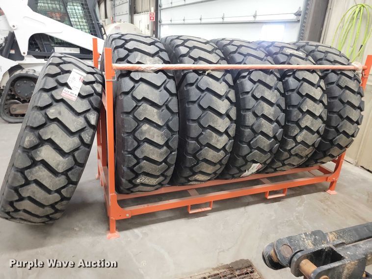 image for item NK9895 (6) Hercules HDR 325 17.5R25 motor grader tires