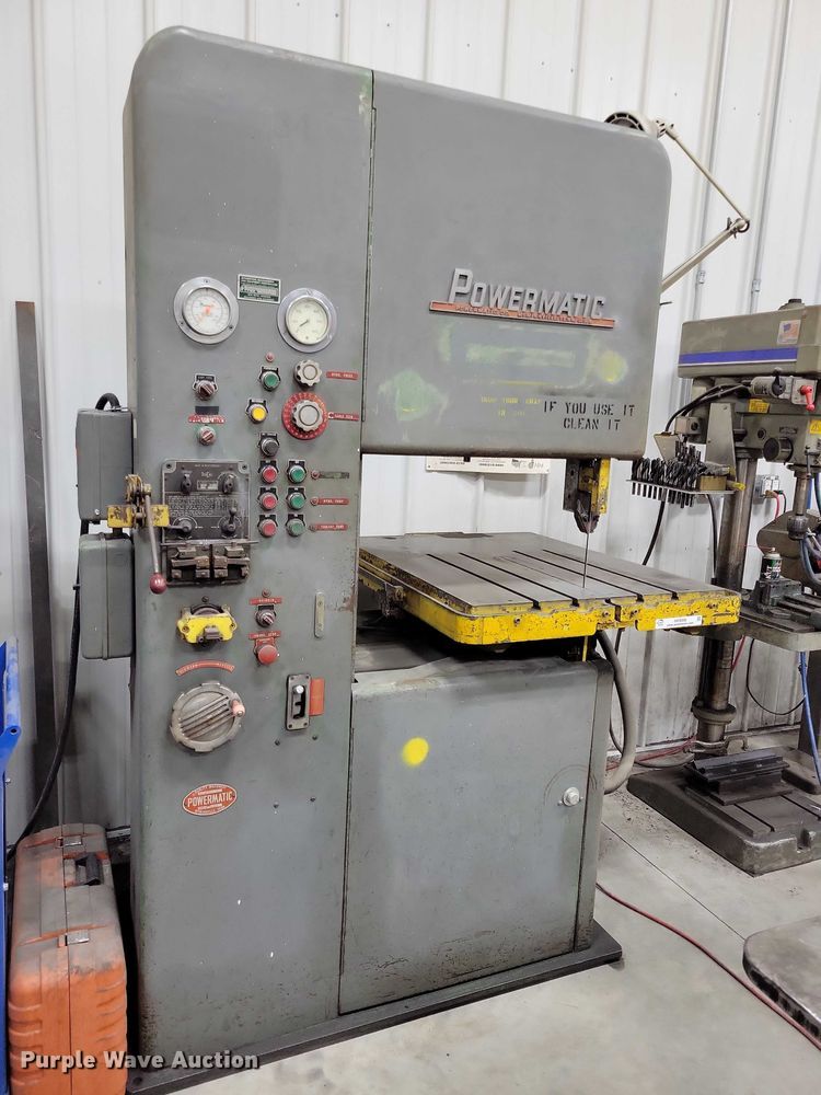 image for item NK9896 Powermatic 5 band saw