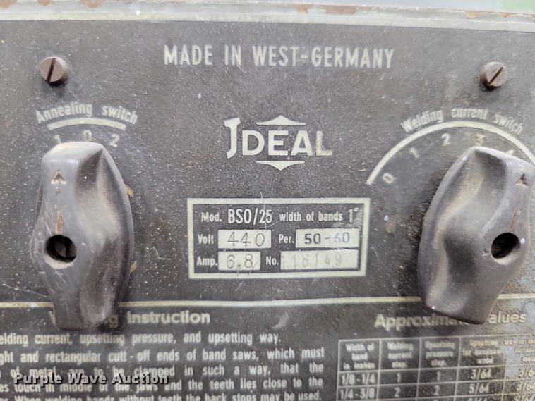 image for item NK9896 Powermatic 5 band saw