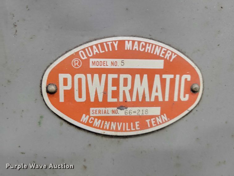 image for item NK9896 Powermatic 5 band saw