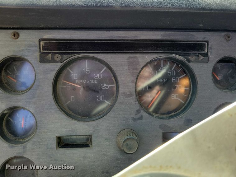 image for item NK9899 1990 White GMC WB water truck