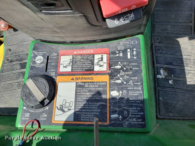 image for item NK9900 John Deere 445 lawn mower