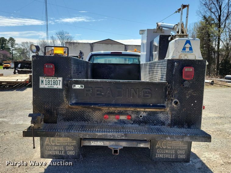 image for item NK9905 1997 Dodge RAM 3500 utility bed pickup truck