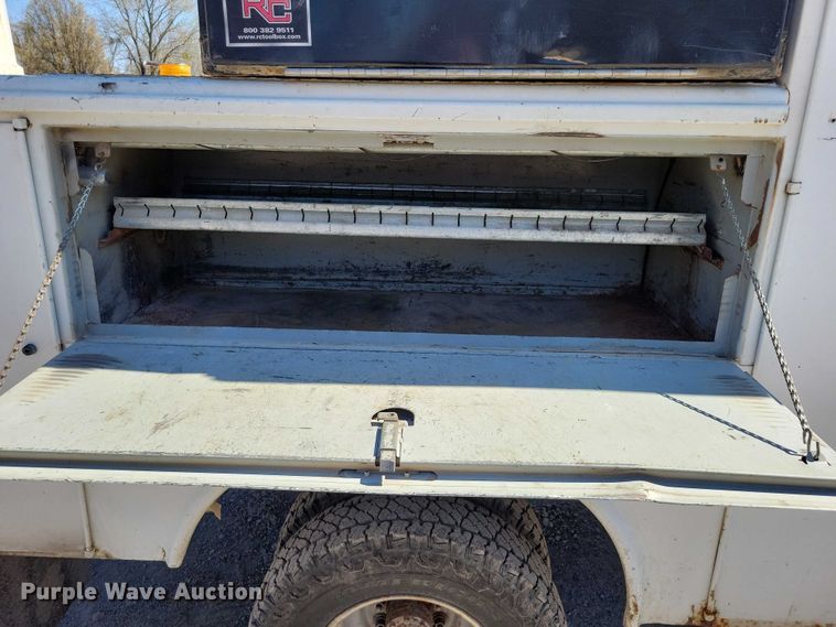 image for item NK9905 1997 Dodge RAM 3500 utility bed pickup truck