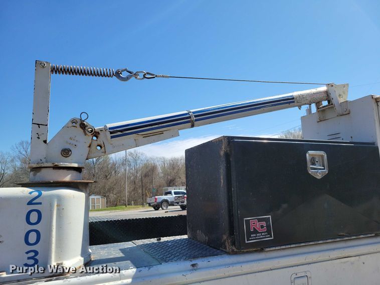 image for item NK9905 1997 Dodge RAM 3500 utility bed pickup truck