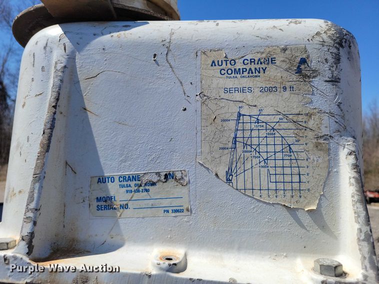 image for item NK9905 1997 Dodge RAM 3500 utility bed pickup truck