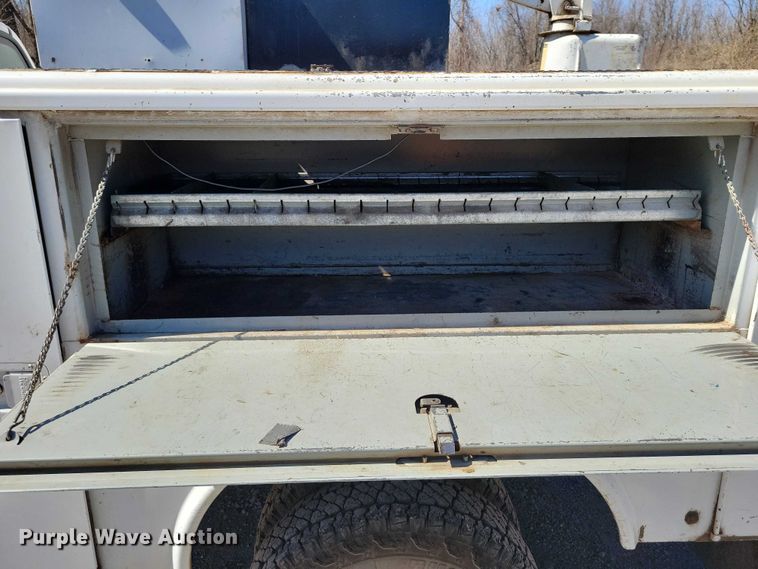 image for item NK9905 1997 Dodge RAM 3500 utility bed pickup truck