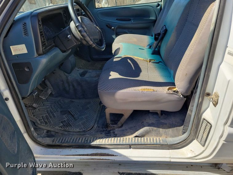 image for item NK9905 1997 Dodge RAM 3500 utility bed pickup truck