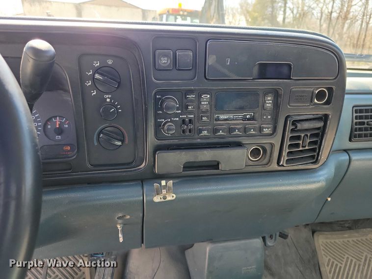 image for item NK9905 1997 Dodge RAM 3500 utility bed pickup truck