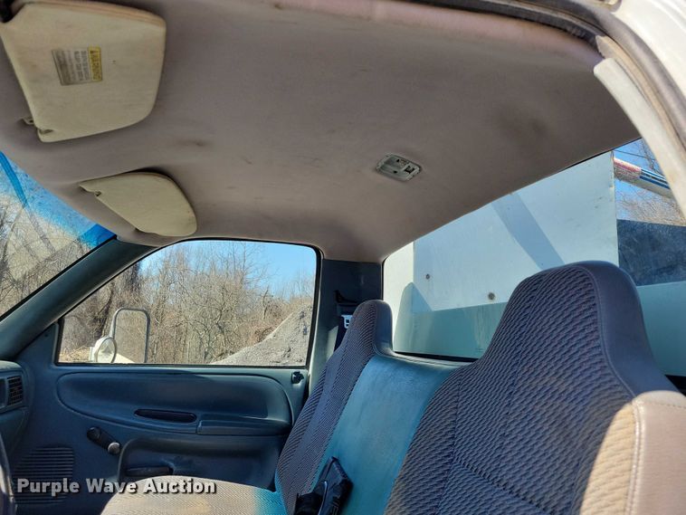 image for item NK9905 1997 Dodge RAM 3500 utility bed pickup truck