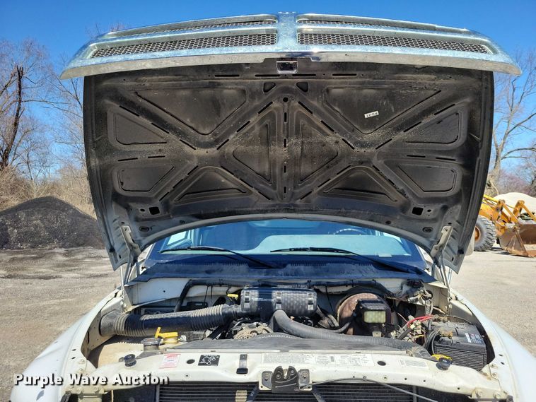 image for item NK9905 1997 Dodge RAM 3500 utility bed pickup truck