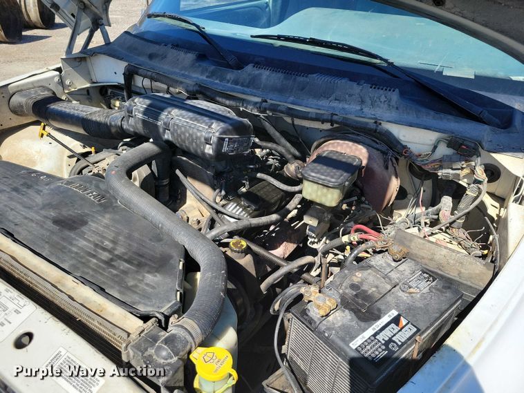 image for item NK9905 1997 Dodge RAM 3500 utility bed pickup truck