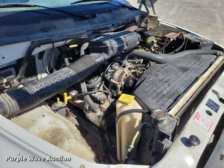 image for item NK9905 1997 Dodge RAM 3500 utility bed pickup truck