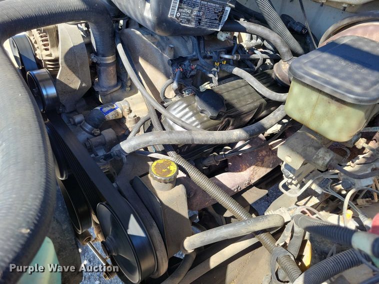 image for item NK9905 1997 Dodge RAM 3500 utility bed pickup truck