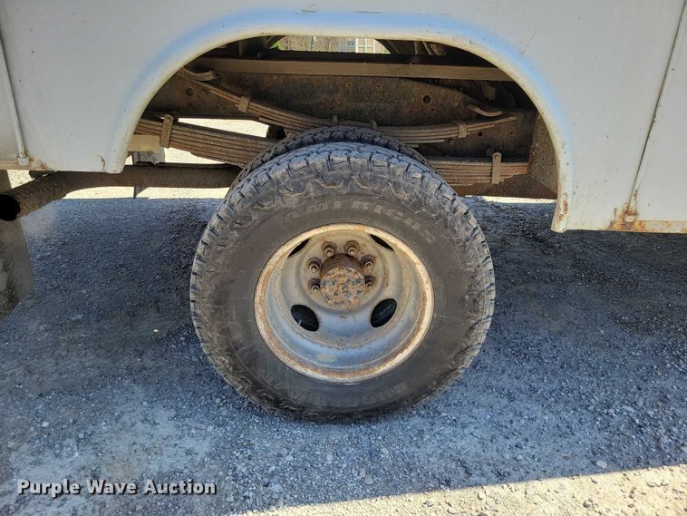 image for item NK9905 1997 Dodge RAM 3500 utility bed pickup truck