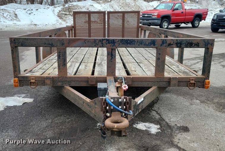 image for item NO9993 1992 Stav utility trailer