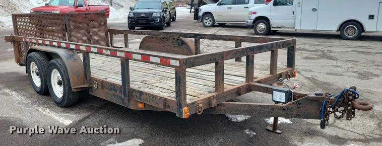 image for item NO9993 1992 Stav utility trailer