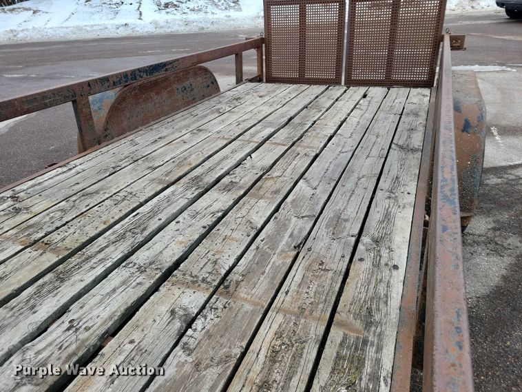 image for item NO9993 1992 Stav utility trailer