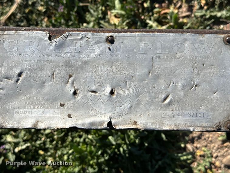 image for item DZ5169 Graham K field cultivator