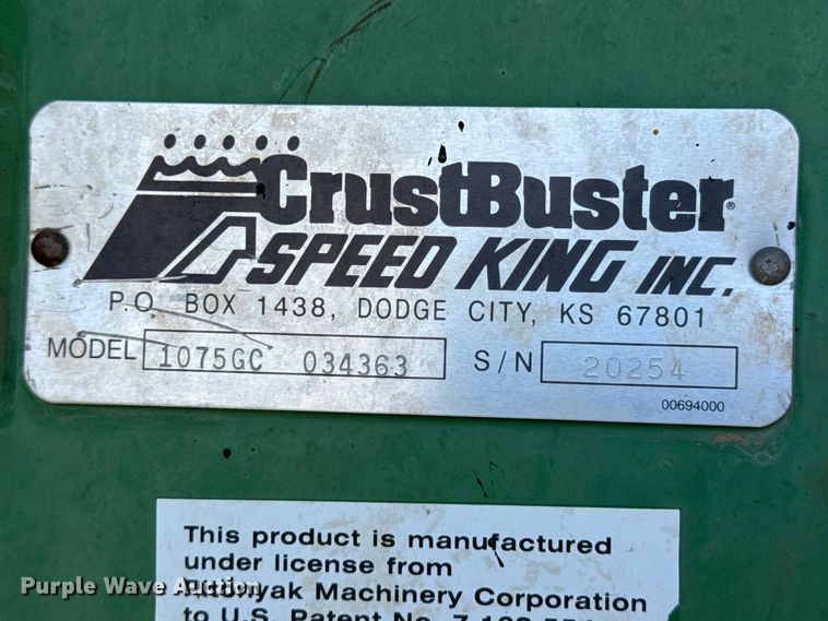 image for item DZ5198 Crustbuster 1075 grain cart