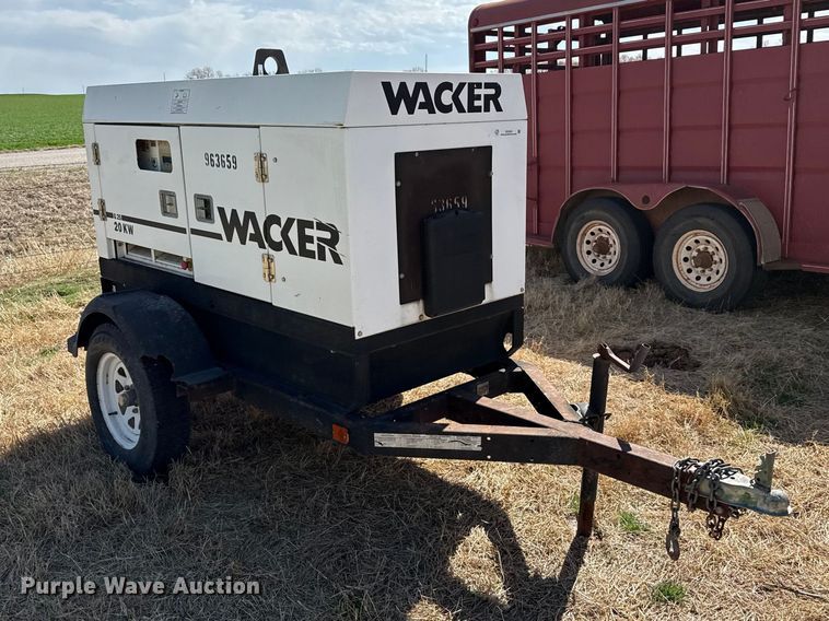 image for item DZ5203 Wacker G25 generator