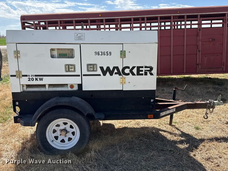 image for item DZ5203 Wacker G25 generator