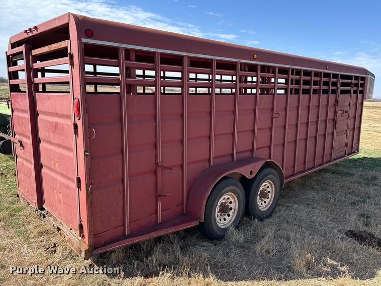 image for item DZ5204 1993 Livestock trailer